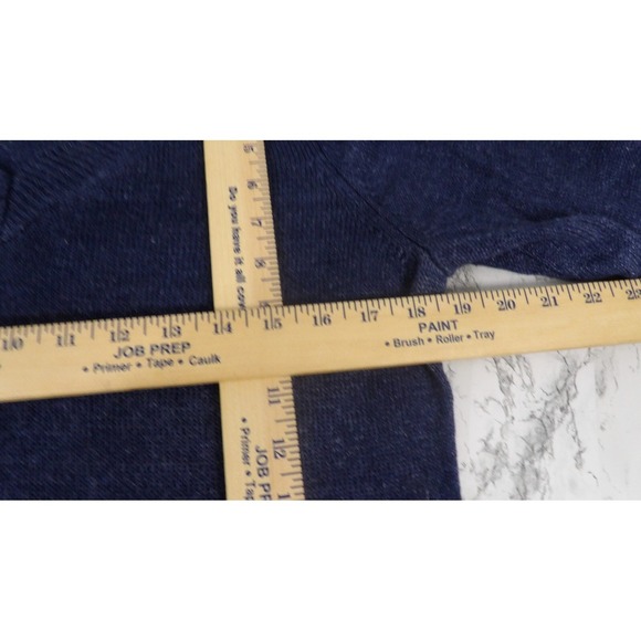 Talbots 100% Linen Popover Knit Sweater V-Neck Breathable Coastal Women's Large - Picture 7 of 11